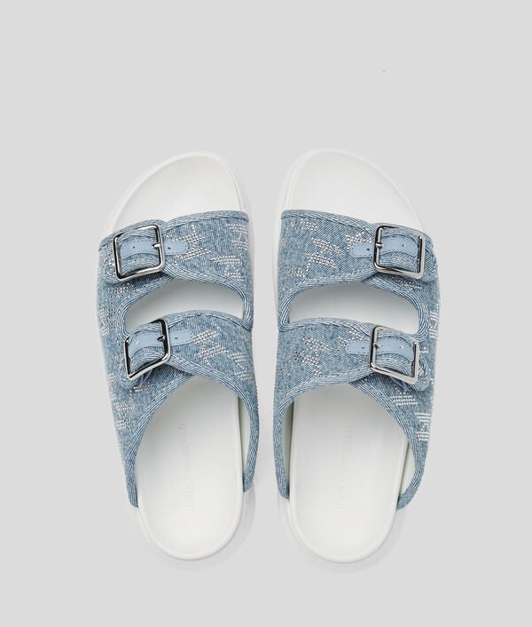 Karl Lagerfeld MULES DENIM STRASS KAPRI