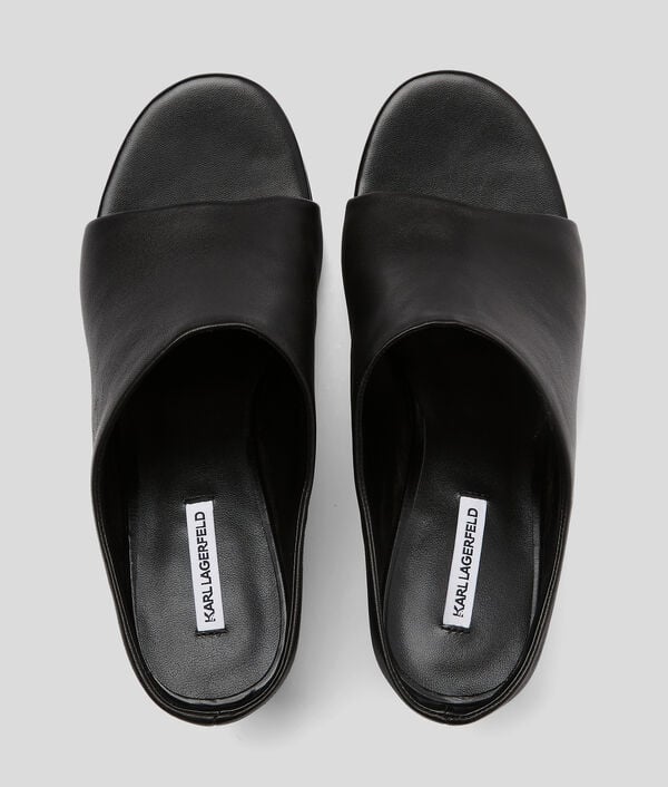 Karl Lagerfeld MULES IKON À PETIT TALON