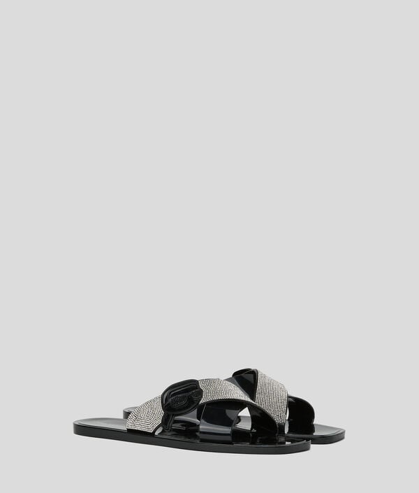 karl lagerfeld MULES STRASS IKON NFT JELLY