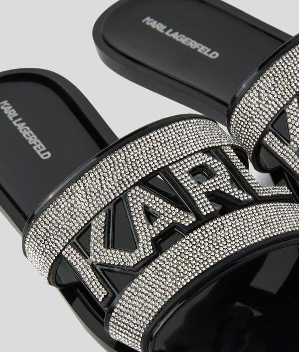 Karl Lagerfeld MULES STRASS JELLY