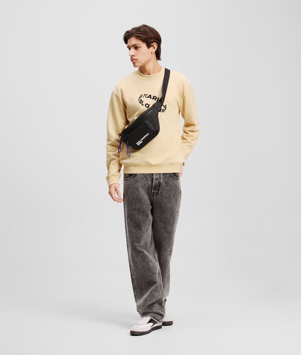 Karl Lagerfeld MULTI-RING LOGO SWEATSHIRT