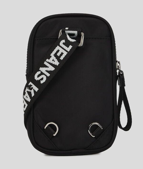 Karl Lagerfeld NYLON PHONE POUCH