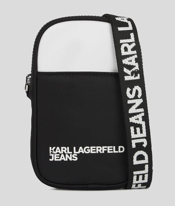 karl lagerfeld NYLON PHONE POUCH