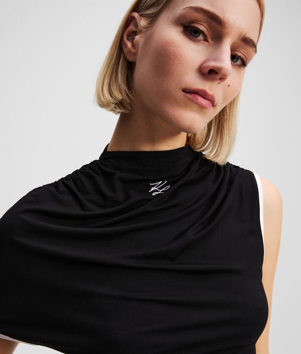 Karl Lagerfeld ONE-SLEEVE T-SHIRT