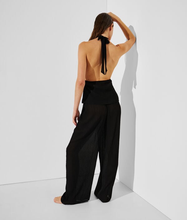 Karl Lagerfeld PANTALON DE PLAGE PLISSÉ