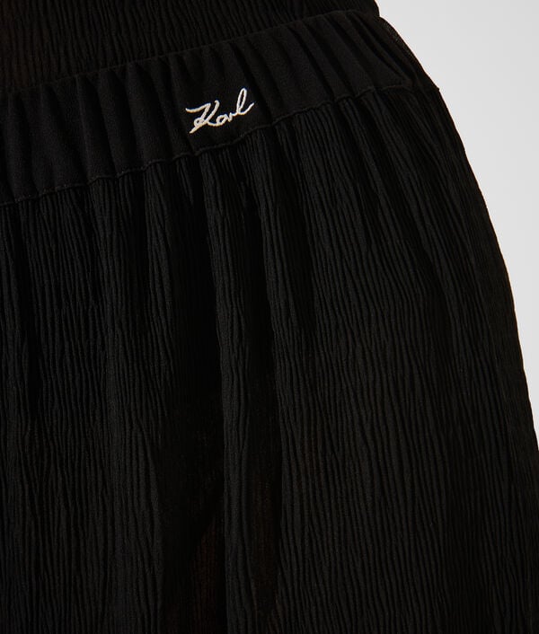 Karl Lagerfeld PANTALON DE PLAGE PLISSÉ