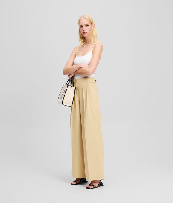 Karl Lagerfeld PANTALON ÉVASÉ À DOUBLE PLI