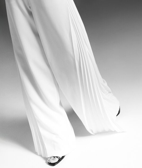 Karl Lagerfeld PANTALON PLISSÉ KL STUDIO