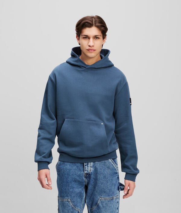 karl lagerfeld PATCH LOGO HOODIE