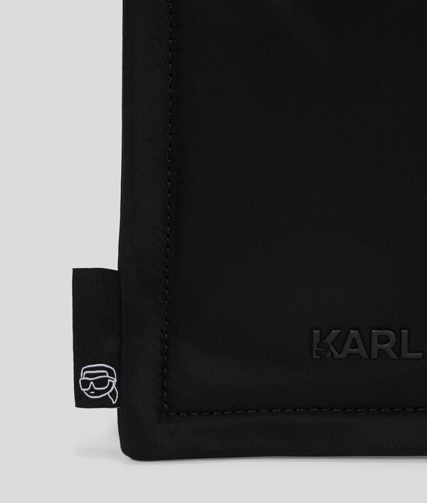 Karl Lagerfeld PETIT SAC CABAS CARRÉ EN NYLON IKON