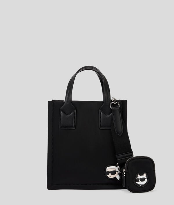 karl lagerfeld PETIT SAC CABAS CARRÉ EN NYLON IKON