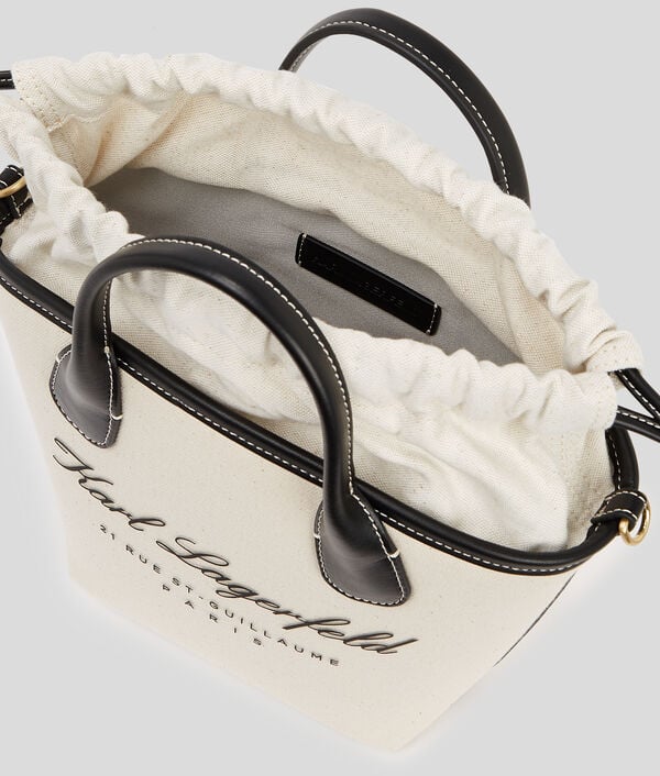 Karl Lagerfeld PETIT SAC CABAS EN TOILE HOTEL KARL