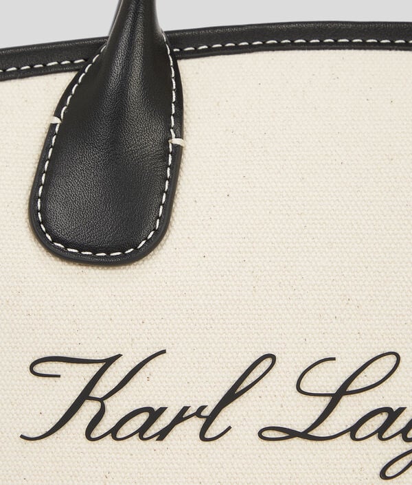 Karl Lagerfeld PETIT SAC CABAS EN TOILE HOTEL KARL