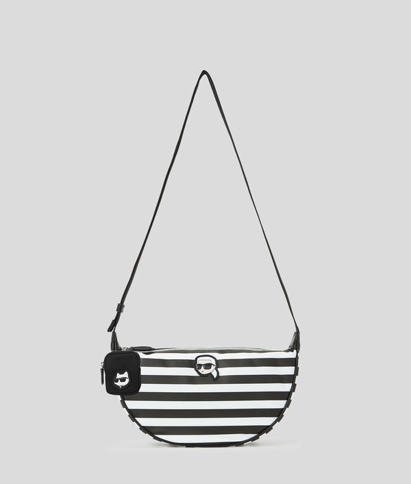 karl lagerfeld PETIT SAC DEMI-LUNE EN NYLON IKON