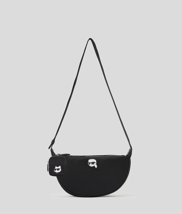 karl lagerfeld PETIT SAC DEMI-LUNE EN NYLON IKON