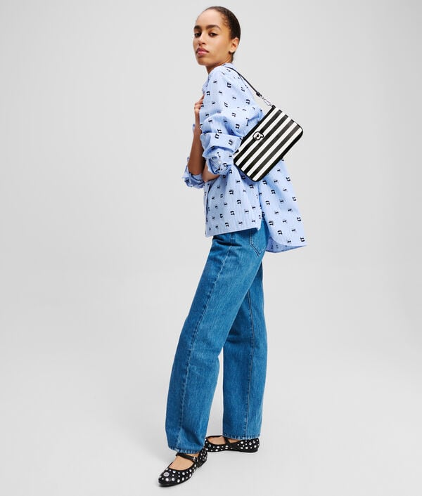 Karl Lagerfeld POCHETTE PORTÉ ÉPAULE EN NYLON IKON