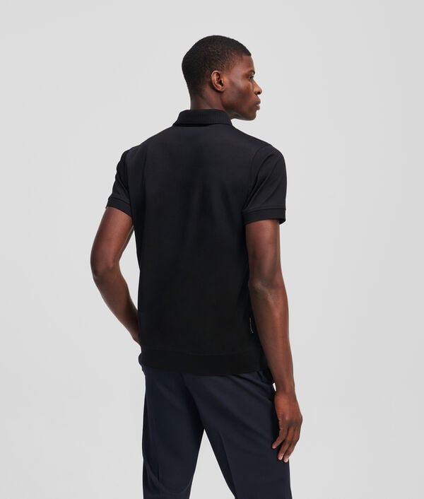 Karl Lagerfeld POLO À BOUTONS-PRESSION