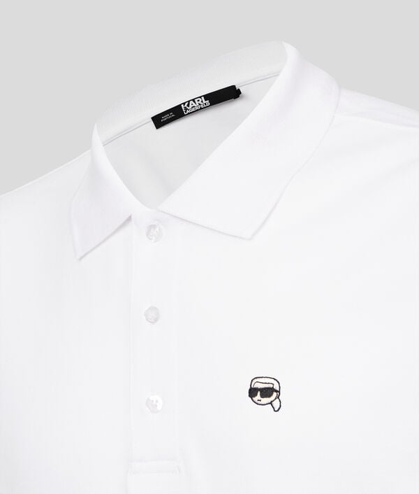 Karl Lagerfeld POLO À EMPIÈCEMENT IKON