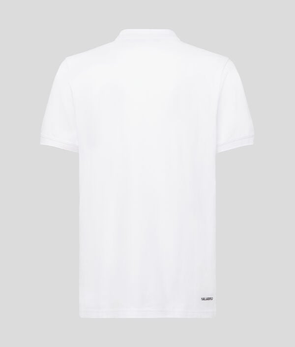 Karl Lagerfeld POLO À EMPIÈCEMENT IKON