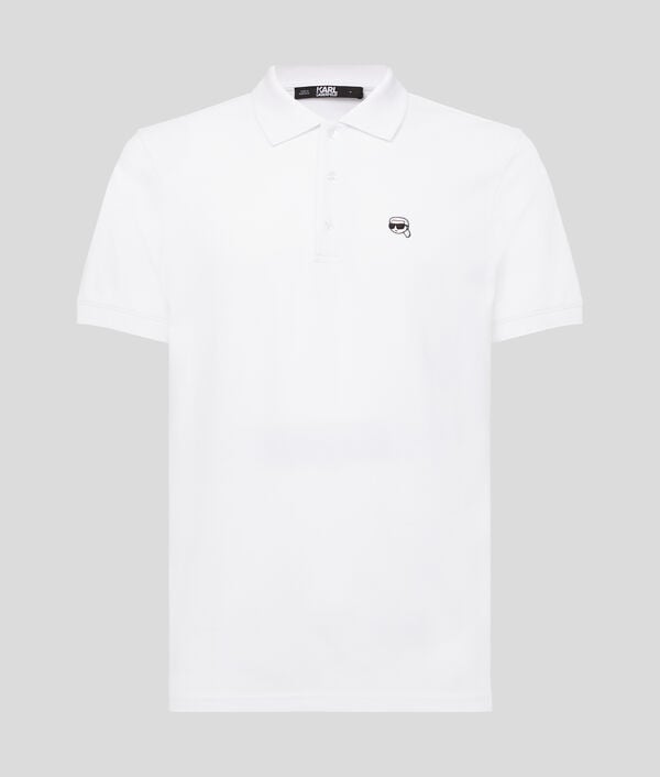karl lagerfeld POLO À EMPIÈCEMENT IKON