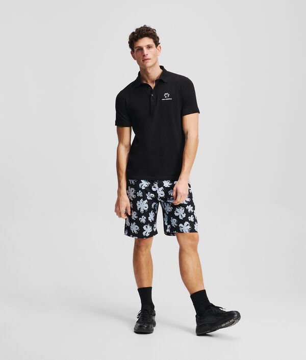 Karl Lagerfeld POLO À IMPRIMÉ FLORAL