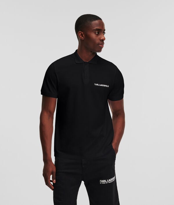 karl lagerfeld POLO À LOGO KARL