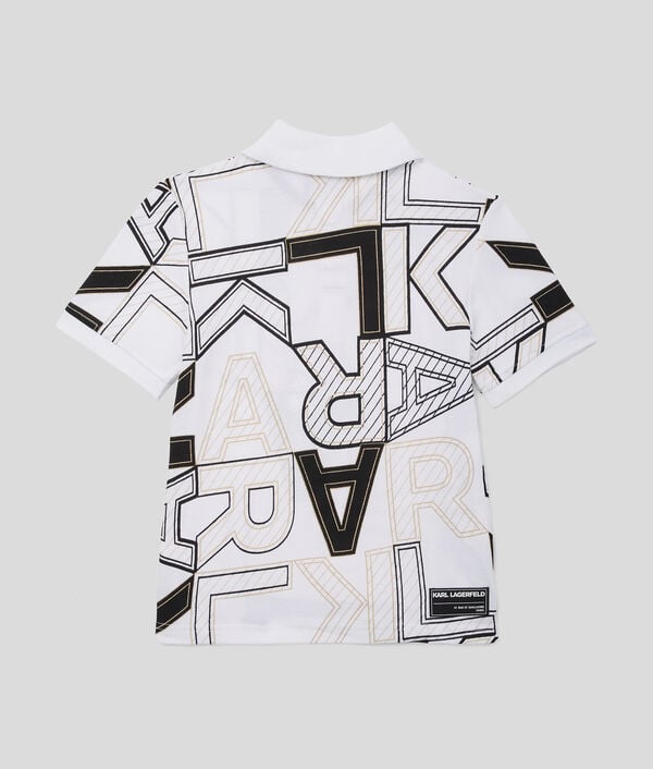 Karl Lagerfeld POLO À LOGO KARL POUR GARÇONS