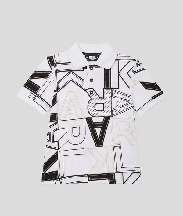 karl lagerfeld POLO À LOGO KARL POUR GARÇONS