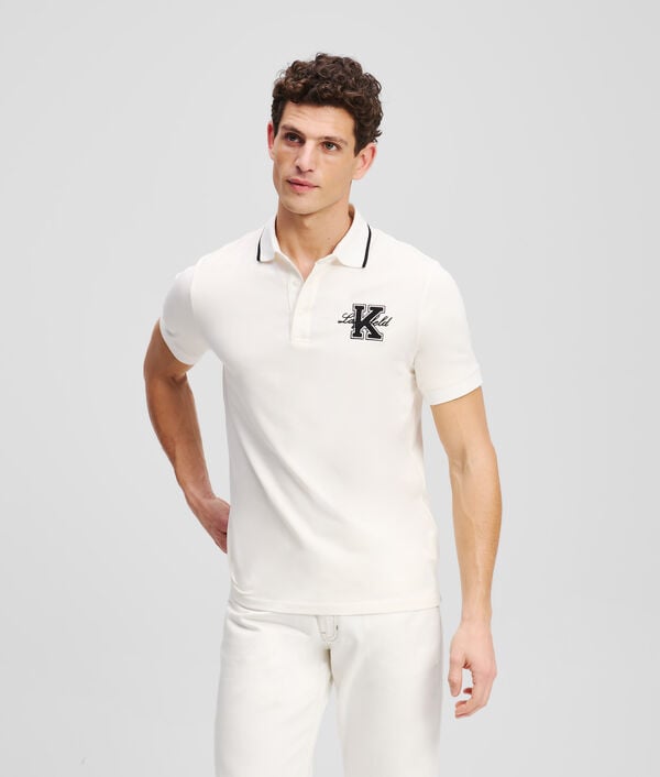 karl lagerfeld POLO AVEC L'INITIALE K