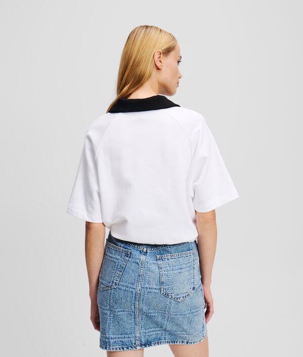 Karl Lagerfeld POLO CROPPED
