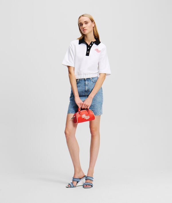 Karl Lagerfeld POLO CROPPED