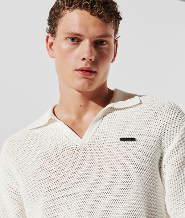 Karl Lagerfeld POLO EN CROCHET HOTEL KARL