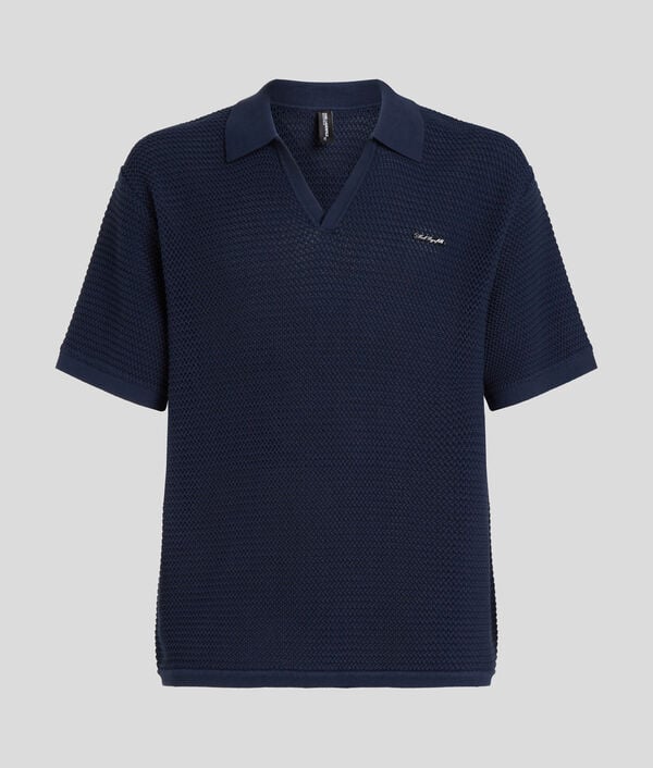 karl lagerfeld POLO EN CROCHET HOTEL KARL