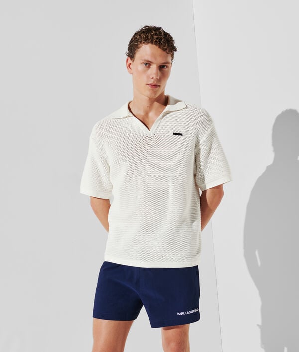 karl lagerfeld POLO EN CROCHET HOTEL KARL