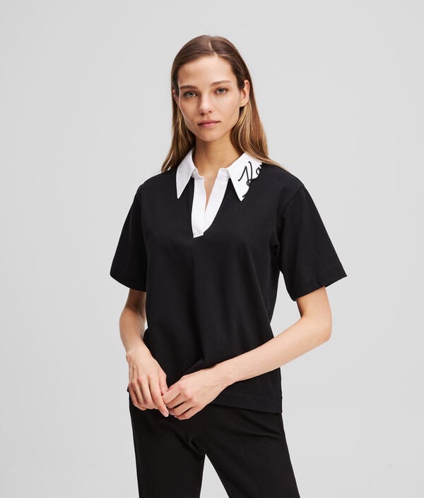 karl lagerfeld POLO KARL SIGNATURE