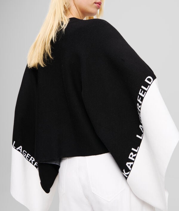 Karl Lagerfeld PONCHO AVEC LOGO KARL