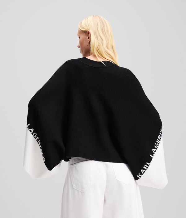 Karl Lagerfeld PONCHO AVEC LOGO KARL