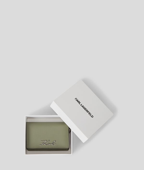 Karl Lagerfeld PORTE-CARTES À CHAÎNE K/SIGNATURE