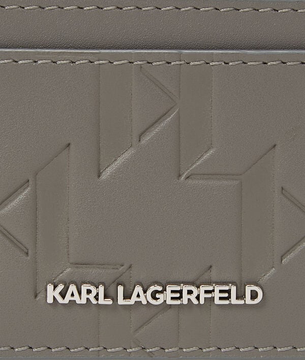 Karl Lagerfeld PORTE-CARTES K/LOOM EN CUIR