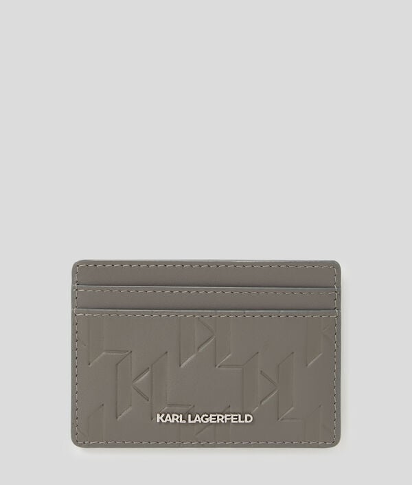 karl lagerfeld PORTE-CARTES K/LOOM EN CUIR