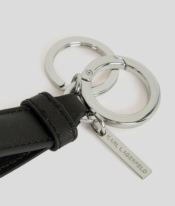 Karl Lagerfeld PORTE-CLÉS EN CUIR K/ESSENTIAL
