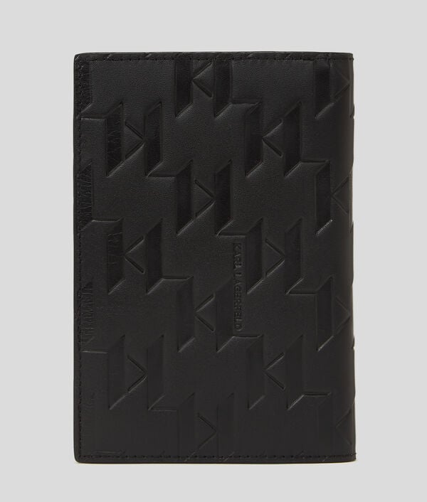 Karl Lagerfeld PORTE-PASSEPORT EN CUIR K/LOOM