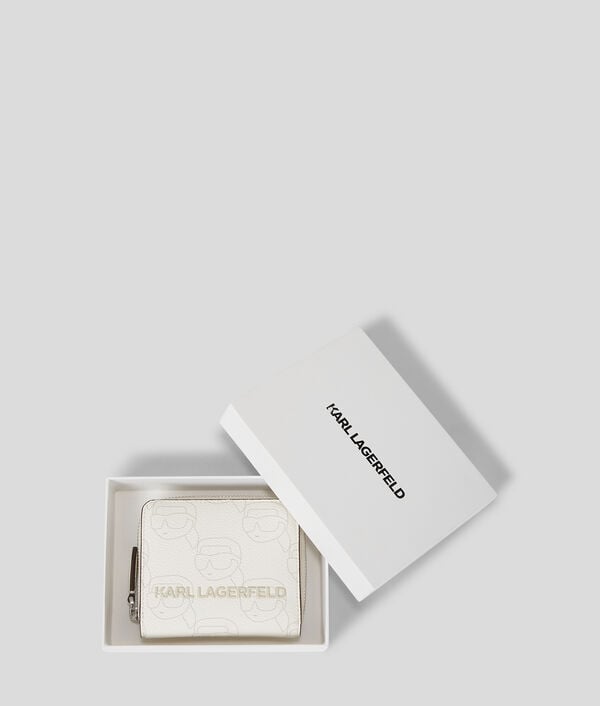 Karl Lagerfeld PORTEFEUILLE IKON MONOGRAM MOYEN