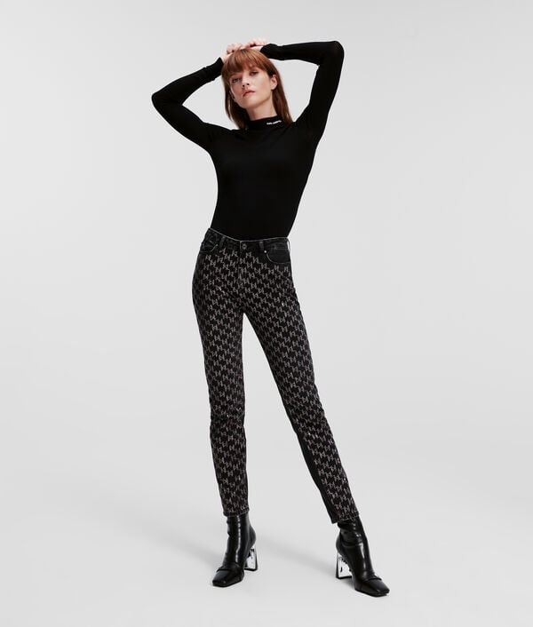 Karl Lagerfeld PULL À COL ROULÉ AVEC LOGO KARL