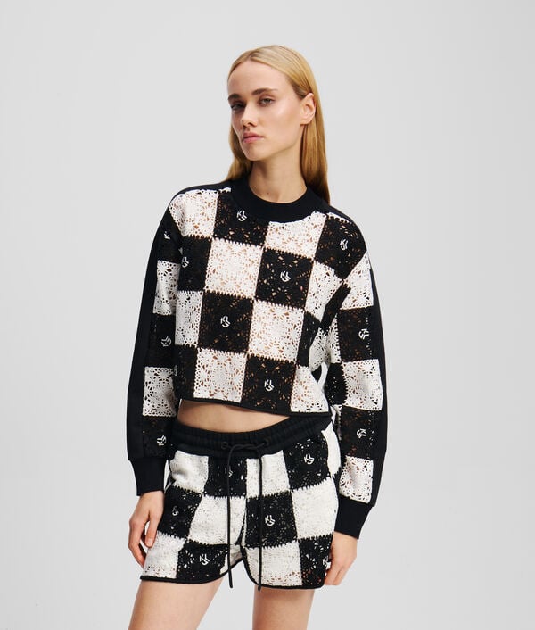 karl lagerfeld PULL EN CROCHET