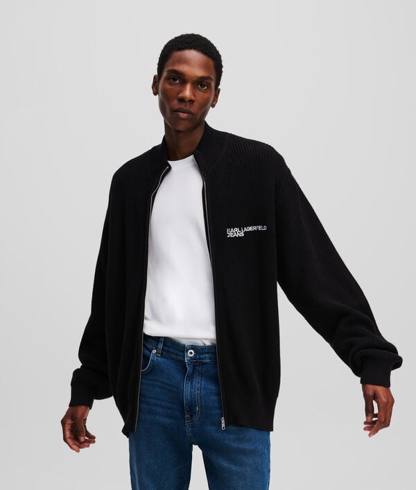 karl lagerfeld PULL ZIPPÉ