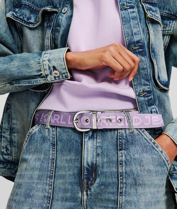 Karl Lagerfeld REVERSIBLE WEBBING BELT