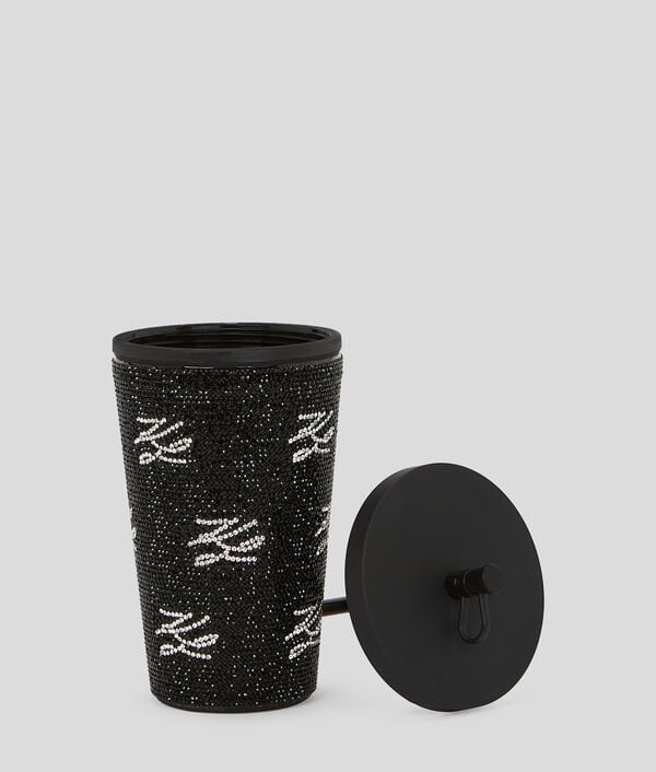 Karl Lagerfeld RHINESTONE KARL AUTOGRAPH TO-GO CUP