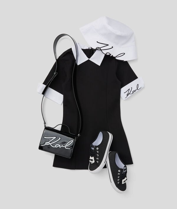 Karl Lagerfeld ROBE À COL POUR FILLES