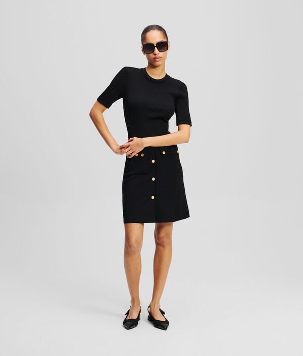 Karl Lagerfeld ROBE AVEC BOUTONS